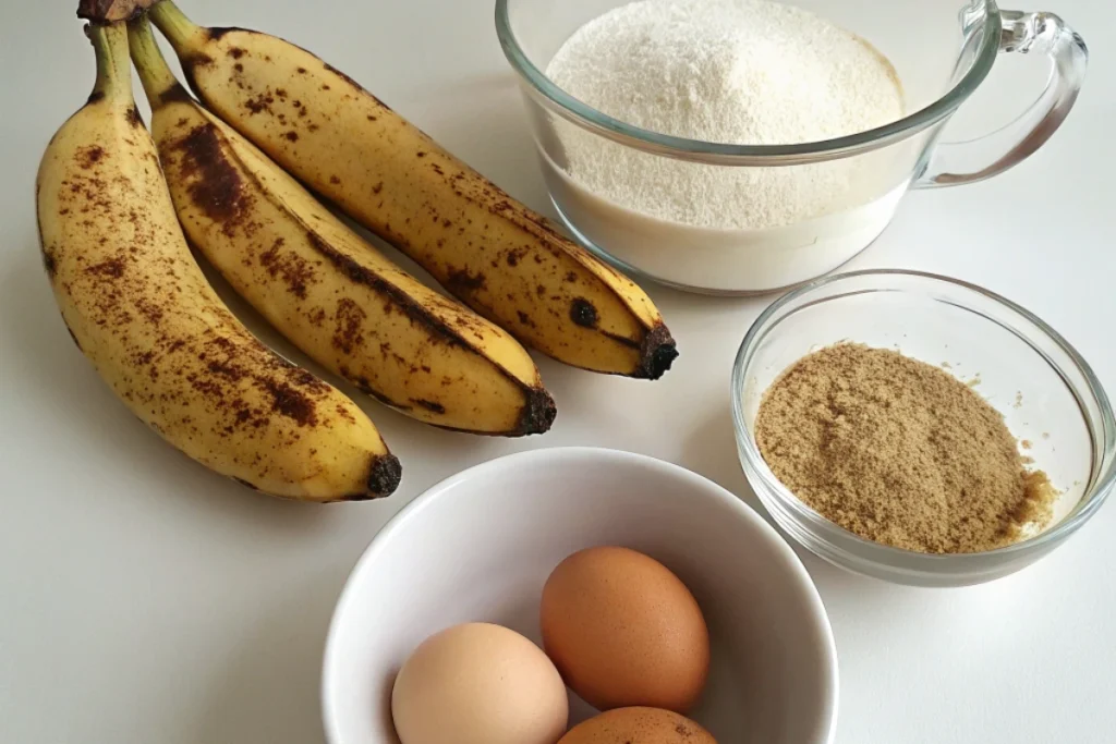 4 ingredient banana bread healthy 