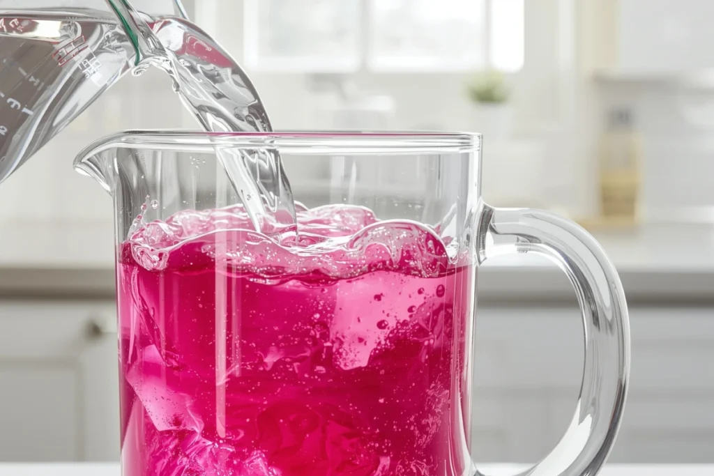 dragon fruit lemonade drink