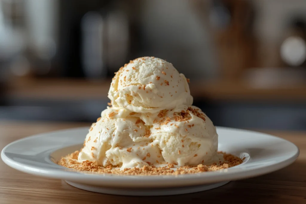 creamy coconut ice cream