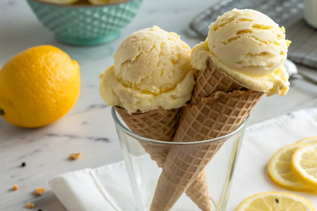 Lemon Ice Cream Recipe